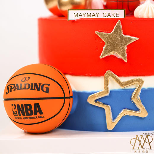 B3574“灌篮高手·樱木花道蛋糕”红白蓝底（送男生 男神 男朋友 老公 小朋友 孩子） 商品图3