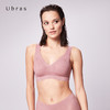 Ubras深V蕾丝背勾文胸舒适透气内衣女+蕾丝无痕中腰内裤【套装】 商品缩略图1