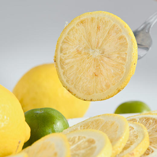 冻干柠檬片丨柠檬片无添加丨50g/袋*2丨大片柠檬饮品、烹饪、凉拌 商品图2