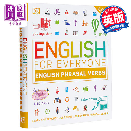 【中商原版】English for Everyone Phrasal Verbs 英文原版 人人学英语 短语动词 DK 商品图1