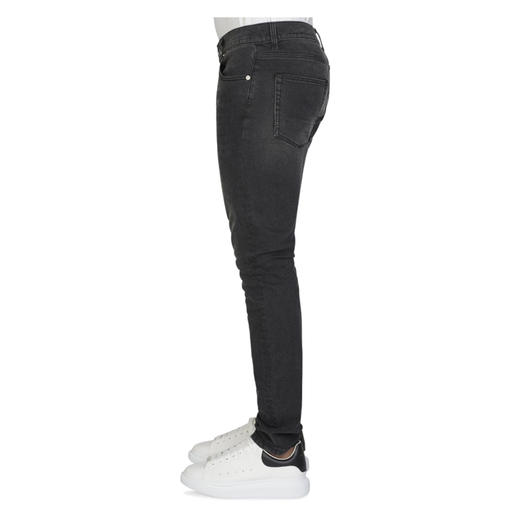 Alexander McQueen 亚历山大麦昆 男士牛仔裤 深灰 624200 QPY77 1001 商品图3