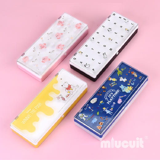 日本KAMIO限定双层文具盒史努比星之卡比大容量卡通笔盒学生款 商品图1