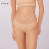 Ubras140支supima棉舒适无痕低腰三角裤不加裆透气蕾丝边内裤女 商品缩略图2