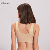 Ubras磨毛保暖背心式长文胸内衣女无钢圈舒适透气春秋胸罩女 商品缩略图3