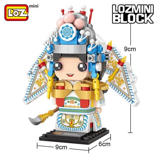 T loz积木  1542  戏曲经典  武生 商品图2