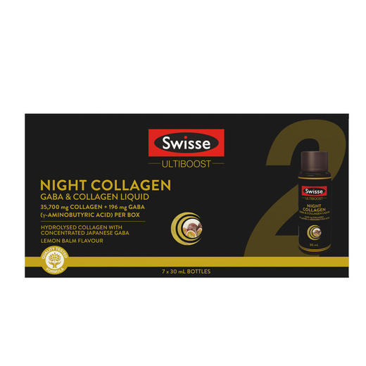 【BSC】澳洲Swisse斯维诗夜间胶原蛋白GABA好梦小Q瓶7*30ml 商品图3