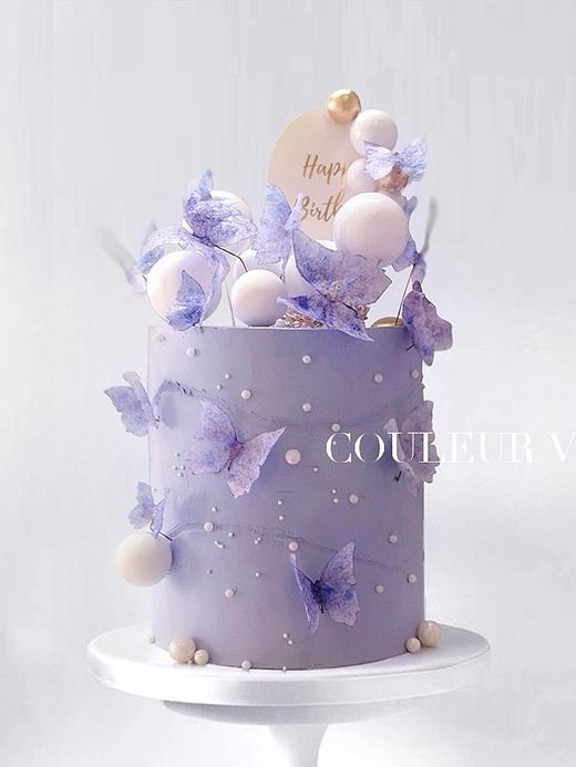 Couleur Violet 「子色梦境」乳酪霜奶油生日蛋糕【特高款】 商品图4