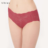 Ubras樱花蕾丝无痕内裤性感三角裤女纯棉底裆中腰透气秋内裤 商品缩略图1