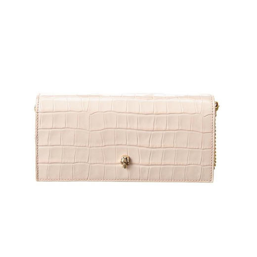 Alexander McQueen 麦昆 女士单肩链条包 粉色 632031 1JM0G 9900 商品图0