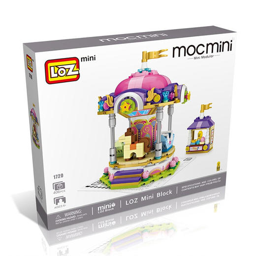 T LOZ积木   1720    旋转木马 商品图0