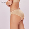 Ubras140支supima棉舒适无痕低腰三角裤不加裆透气蕾丝边内裤女 商品缩略图3