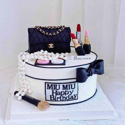 女神必备 香奈儿 | 半翻糖奶油蛋糕 商品图2