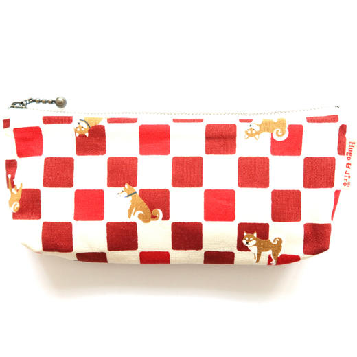 HUJI祤集笔袋插画棋盘格阿柴 商品图2