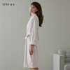 Ubras睡袍浴袍女长款纯棉家居服天然亲肤透气长袖吸汗睡衣秋季 商品缩略图3