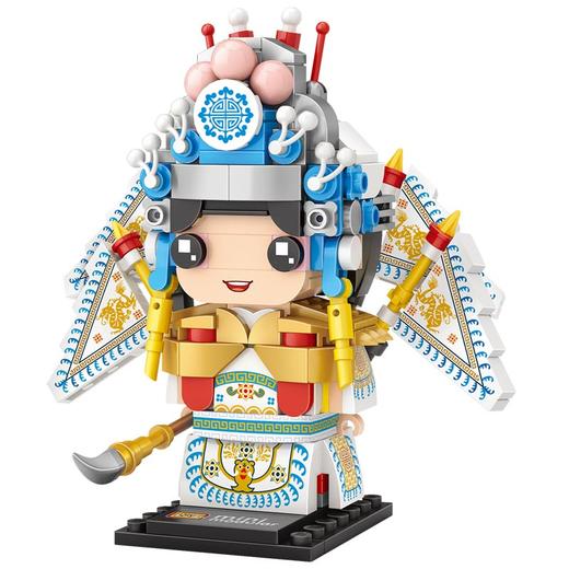 T loz积木  1542  戏曲经典  武生 商品图3