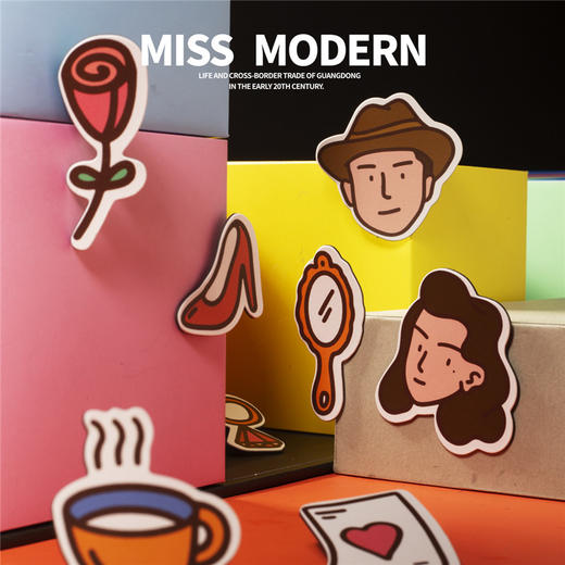 摩登小姐-冰箱贴 商品图2