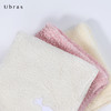 Ubras小U无捻纱纯棉方巾舒适柔软猫刺绣彩色吸汗纯棉易干挂绳方巾 商品缩略图4