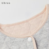 Ubras新夹棉撞色长款家居服春季保暖长袖休闲可外穿睡袍睡衣女 商品缩略图2