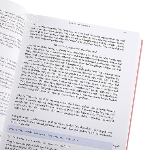 【中商原版】统计反思 用R和Stan例解贝叶斯方法 英文原版 Statistical Rethinking Richard McElreath 商品图3