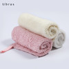 Ubras小U无捻纱纯棉方巾舒适柔软猫刺绣彩色吸汗纯棉易干挂绳方巾 商品缩略图3