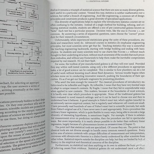 【中商原版】统计反思 用R和Stan例解贝叶斯方法 英文原版 Statistical Rethinking Richard McElreath 商品图4