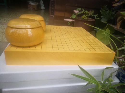 围棋俱乐部围棋套装乌龙新榧独木棋盘，新榧独木棋罐老云子 商品图4