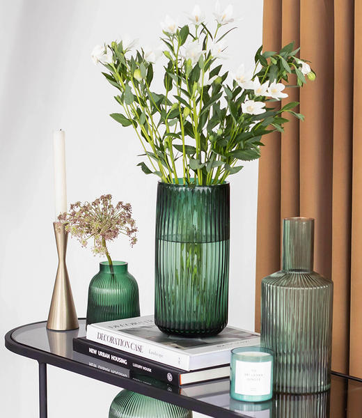 北欧风原色家居竖式条纹直筒--126灰 商品图6