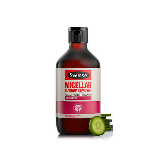 澳洲进口swisse斯维诗黄瓜卸妆液免洗卸妆水300ml 商品图3