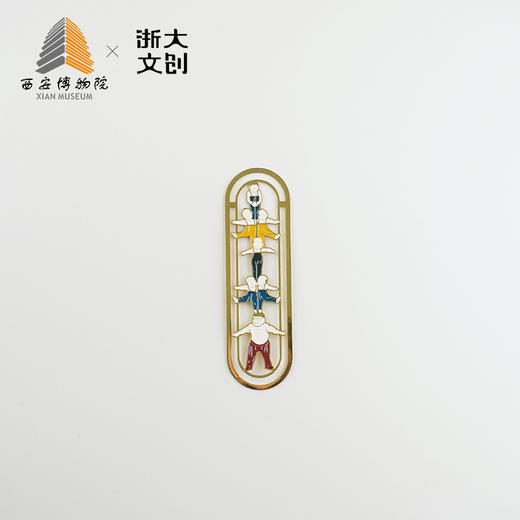 【浙大文创】乐居长安三彩童子书签 商品图3