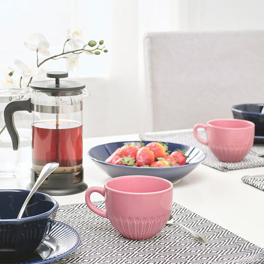 IKEA 宜家 STRIMMIG 斯特里米格 杯 石瓷 粉红色 36 厘升 商品图1