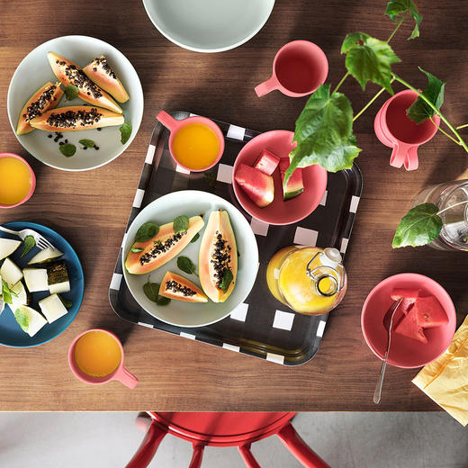 IKEA 宜家 TALRIKA 塔利卡 大杯 淡红色 25 厘升 商品图3