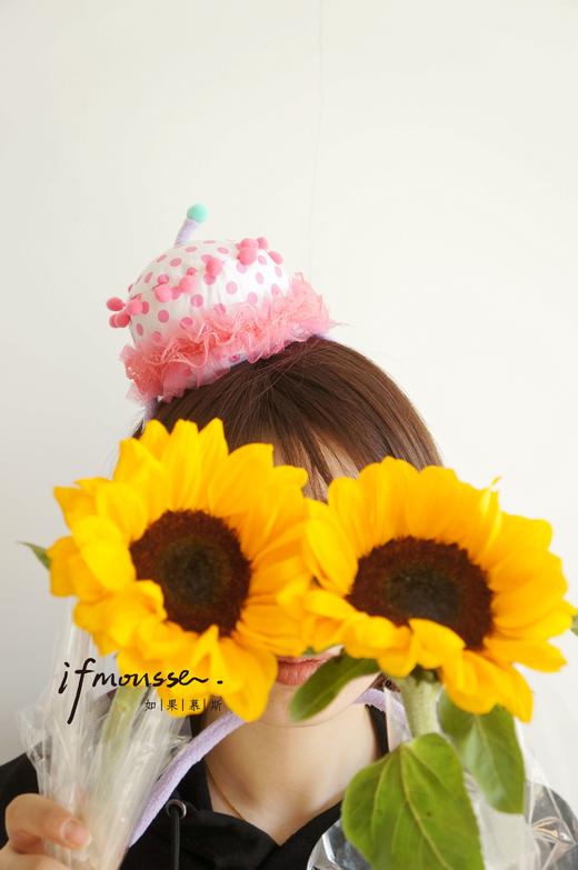 「配件」毛绒蛋糕生日帽 商品图2