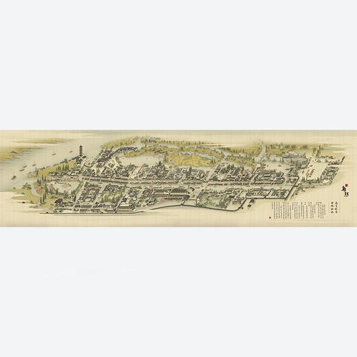 乌镇官方地图系列手绘全景图 商品图2