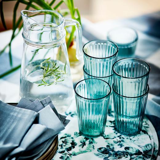 IKEA 宜家 TILLBRINGARE 提尔布林阿尔 壶 透明玻璃 1.7 公升 商品图2