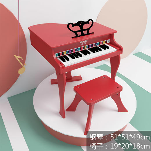 铭塔儿童钢琴玩具MT8282 商品图3