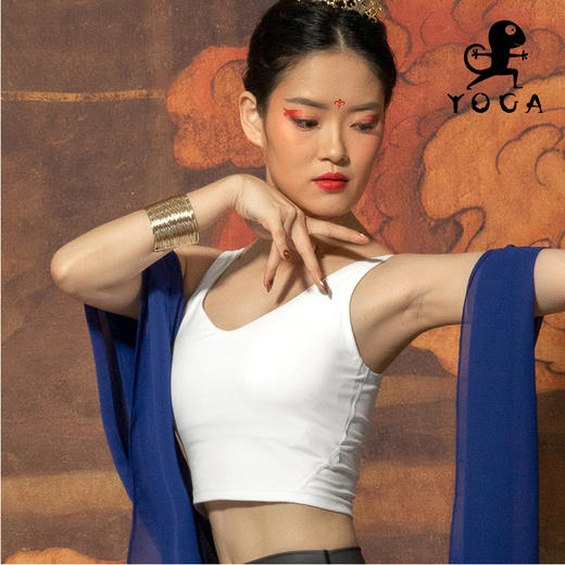 壁虎瑜伽【至简】V领极简运动Bra（可拆卸胸垫）【5天发货】 商品图7