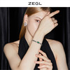 ZEGL设计师彩宝系列复古冷淡风手链女ins小众设计古巴链气质手饰 商品缩略图4