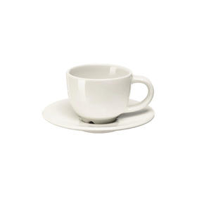 IKEA 宜家 VARDAGEN 瓦达恩 咖啡杯碟 灰白 6 厘升