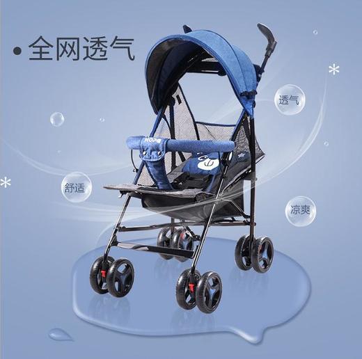 【婴儿车】轻便可坐躺避震折叠0-3岁宝宝小孩手推童车 商品图1