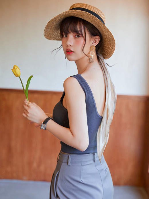 竖条吊带 商品图2