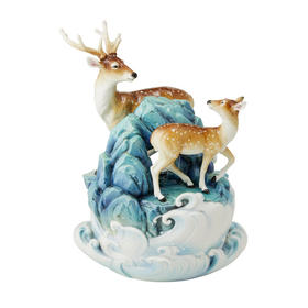 7F  FRANZ 法蓝瓷  福寿迎祥