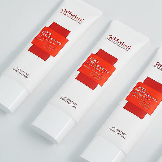 秀肤生 红色修复防晒霜50ml 保湿防水防汗隔离紫外线50+ [福利品] 商品图8