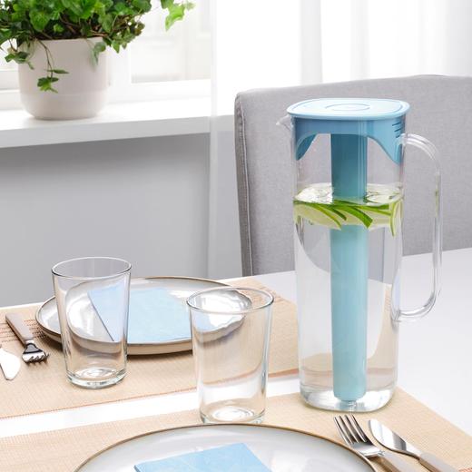 MOPPA 默帕 附盖罐 蓝色 透明 1.7 公升 商品图2