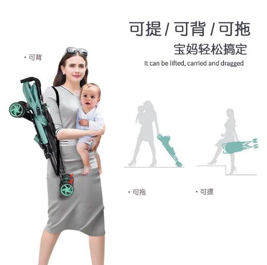 【婴儿车】轻便折叠便携式手推车6-36个月宝宝BB童车 商品图2