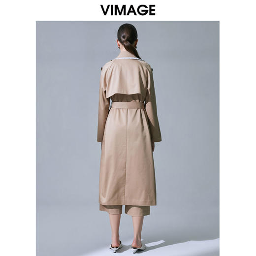 VIMAGE纬漫纪V1504102风衣 商品图4