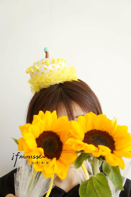 「配件」毛绒蛋糕生日帽 商品图1