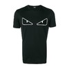 FENDI 芬迪 男士黑色棉质小恶魔眼睛图案时尚短袖T恤 FAF532 A78J F0GME 商品缩略图0