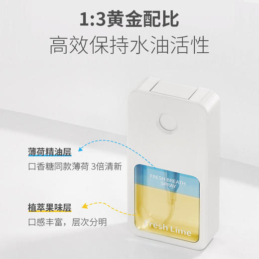 【轻轻一喷唇齿留香】冰小柠口腔清新喷雾持久清新 商品图2