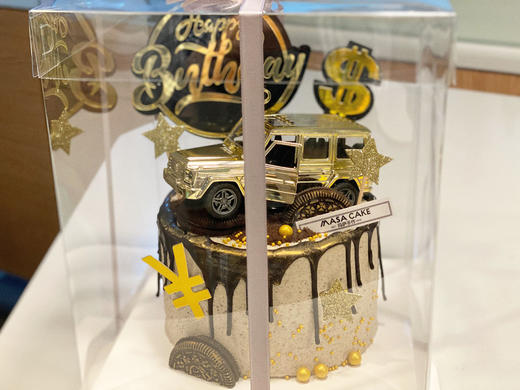 【豪车主题海盐奥利奥蛋糕】 商品图2