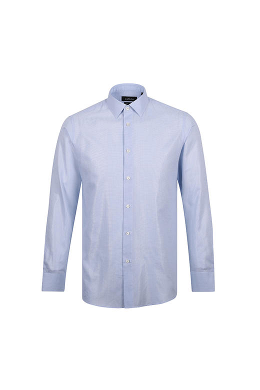 callisto丝绵混纺意式领衬衫  SQSTL019H 商品图0